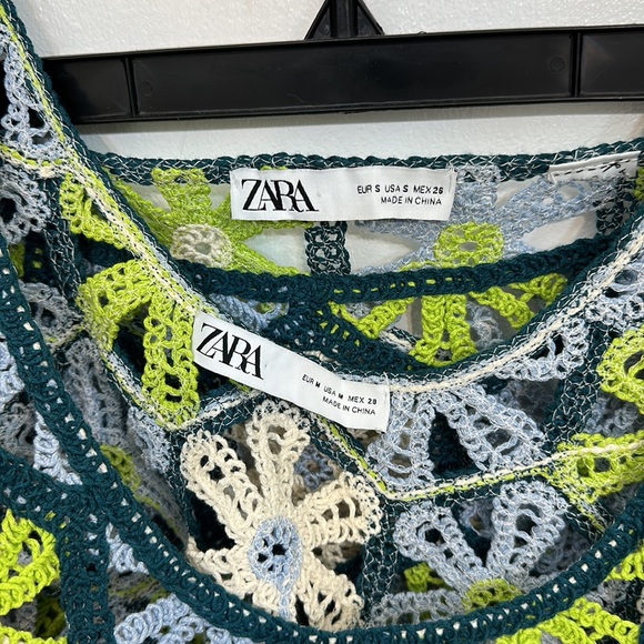 Zara Crochet Knit Top(M) and Skirt(S) - Picture 9 of 13